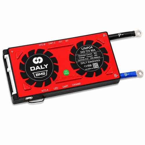 24S LFP 80A DALY Smart BMS