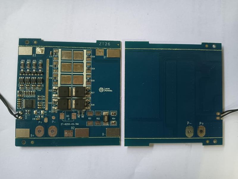 4S 10A LFP Hardware BMS — Jade Power (With Nickel, With Balance)