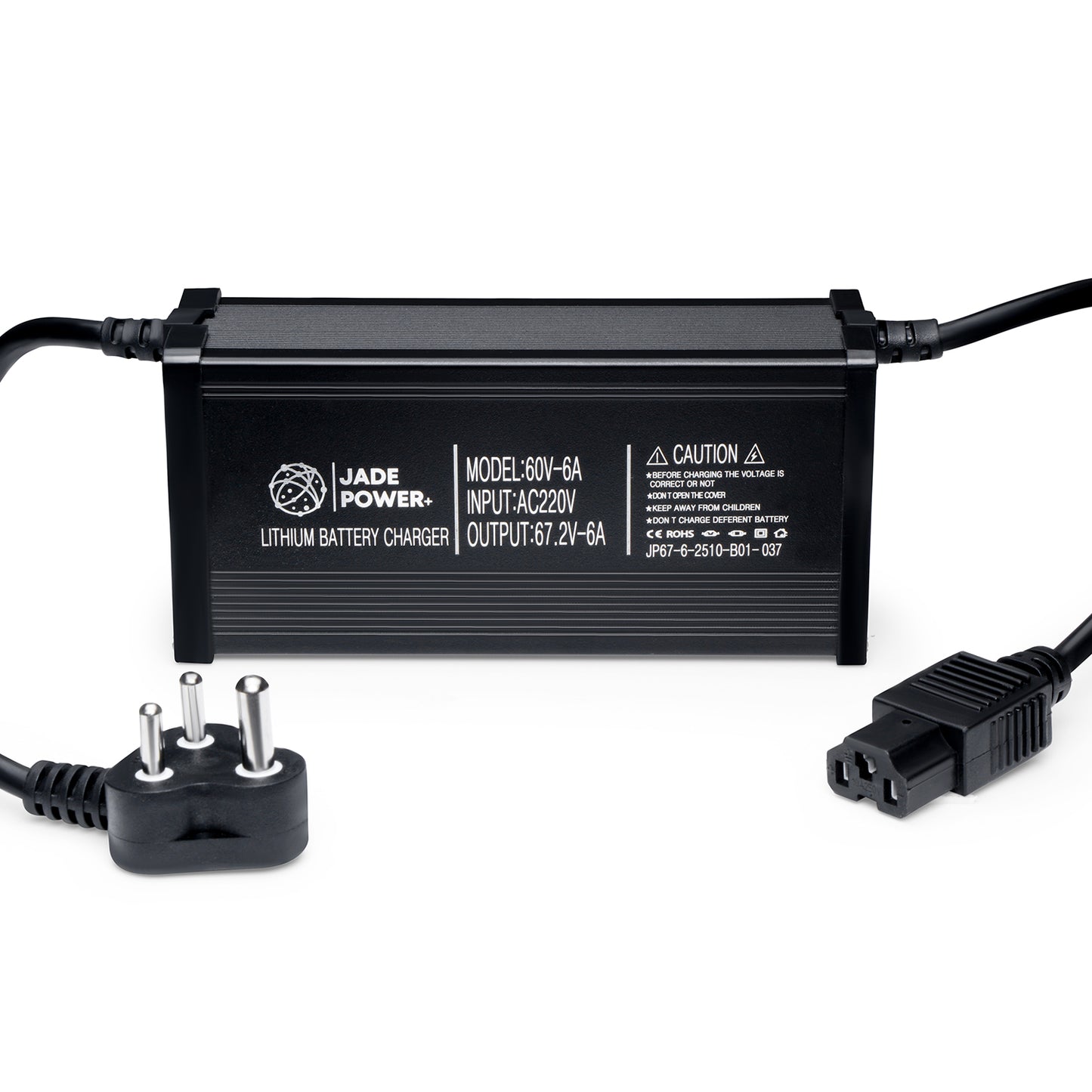 60V / 67.2V 6A Charger for Electric Scooter & Bike