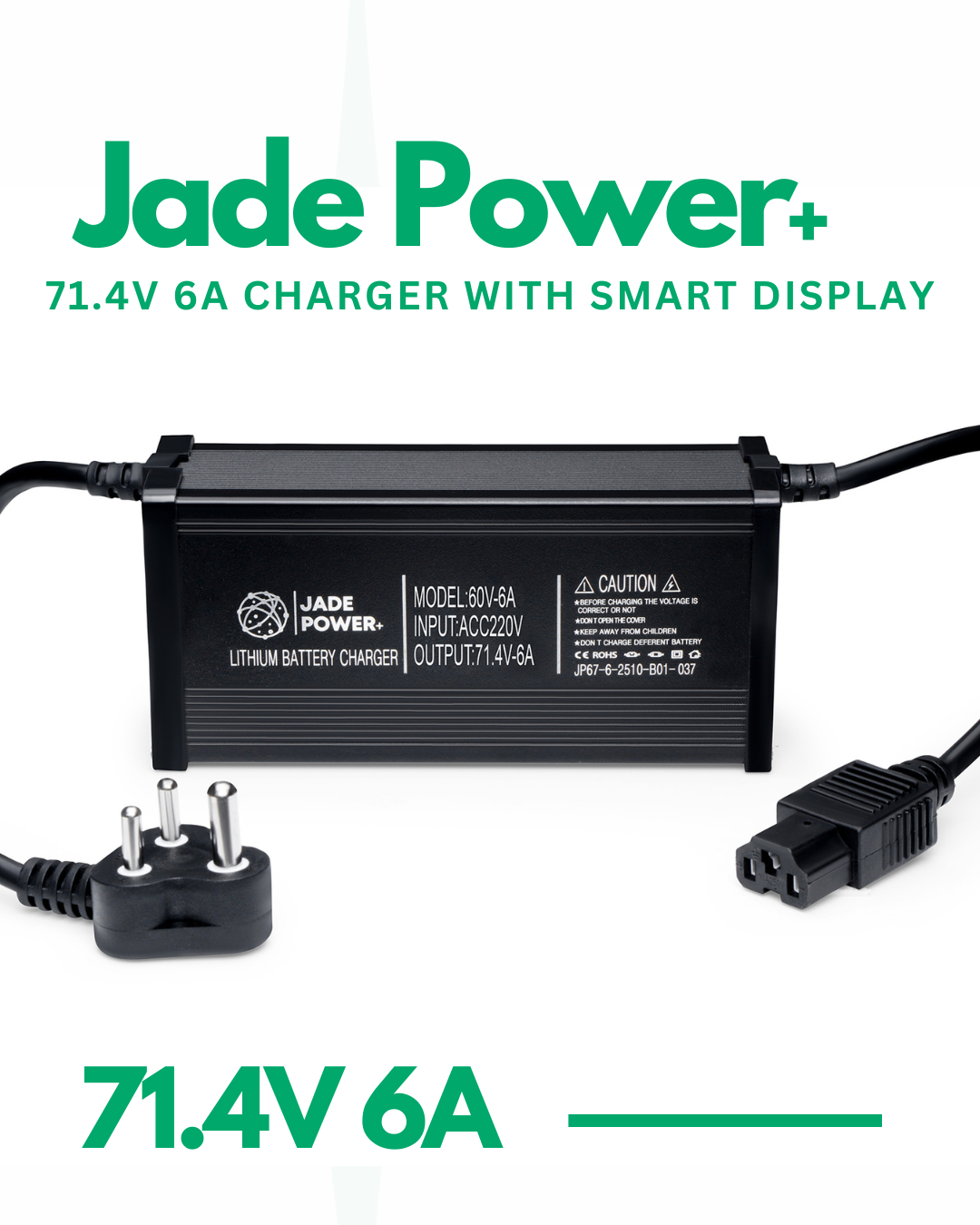 71V 6A Charger for Electric Scooter & Bike