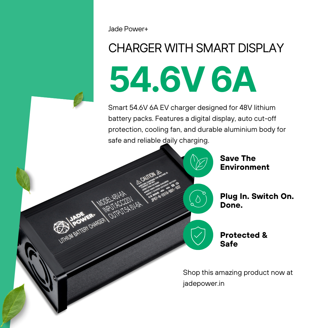 48V / 54.6V 6A Charger for Electric Scooter & Bike