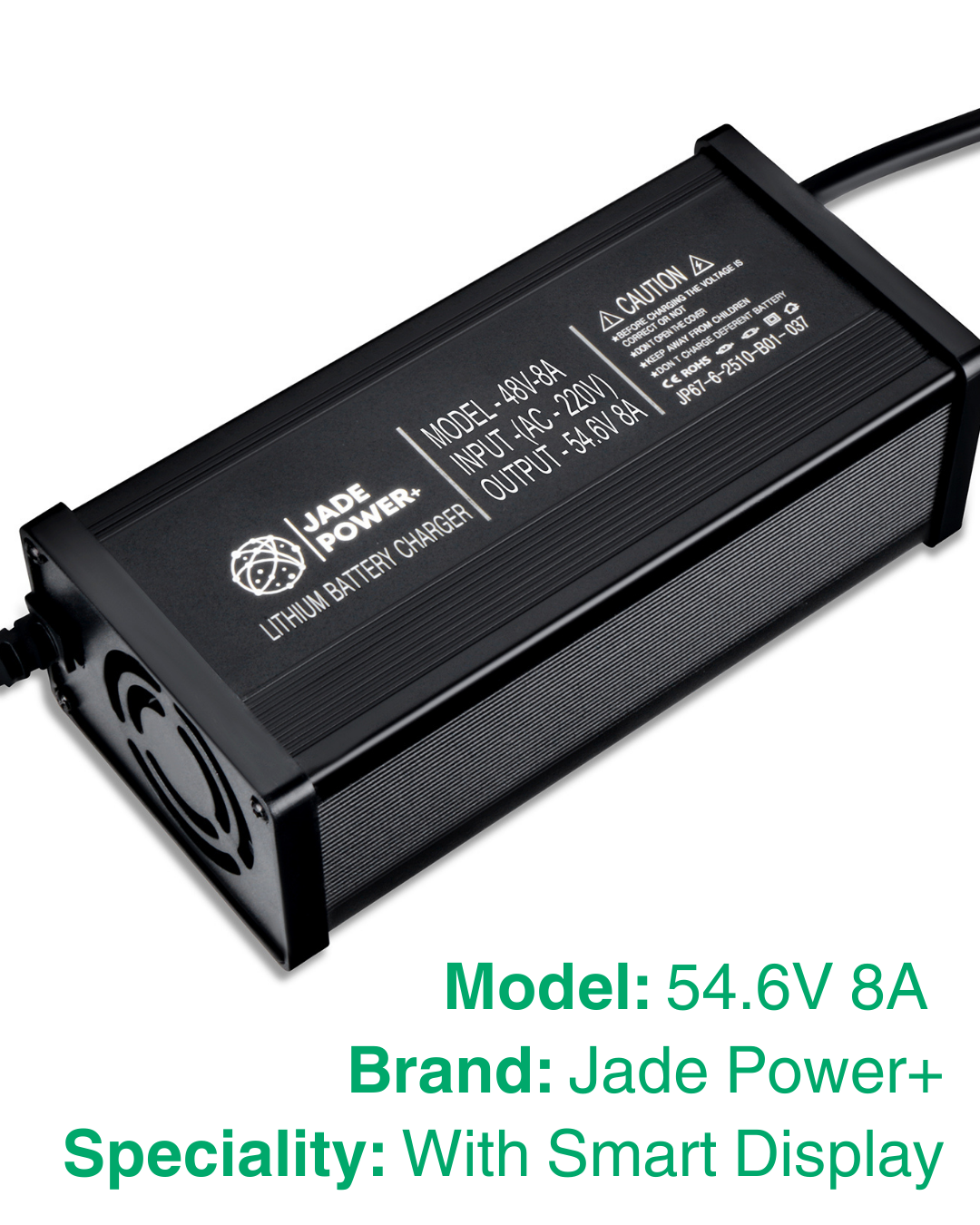 48V / 54.6V 8A Charger for Electric Scooter & Bike