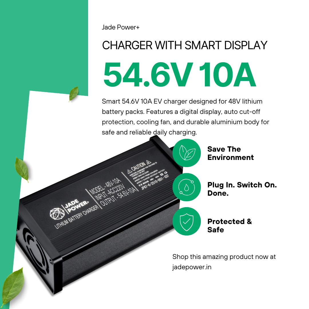 48V / 54.6V 10A Charger for Electric Scooter & Bike