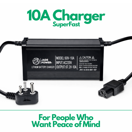 84V 10A Charger for Electric Scooter & Bike