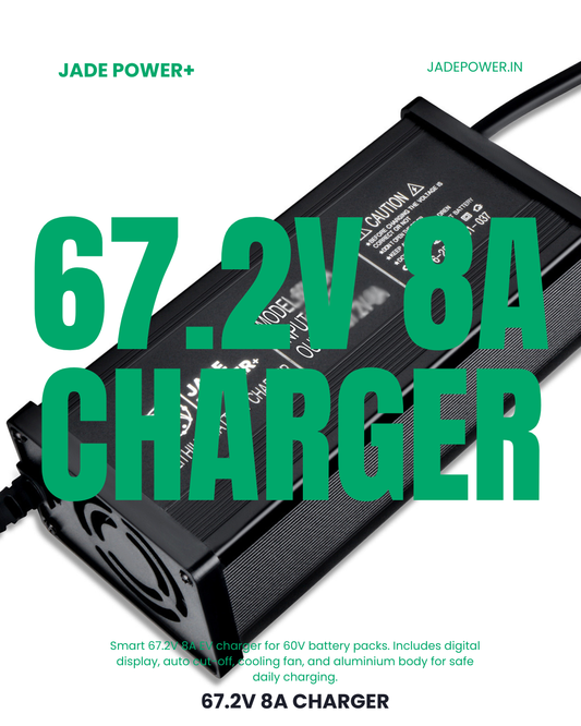 60V 8A / 67.2V 8A Charger for Electric Scooter & Bike