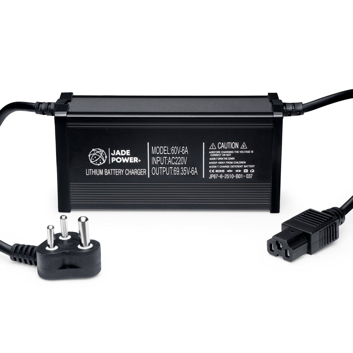 69.35V 6A Charger for Electric Scooter & Bike