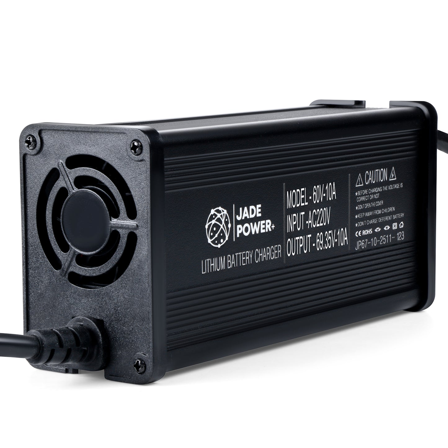 69.35V 10A Charger for Electric Scooter & Bike