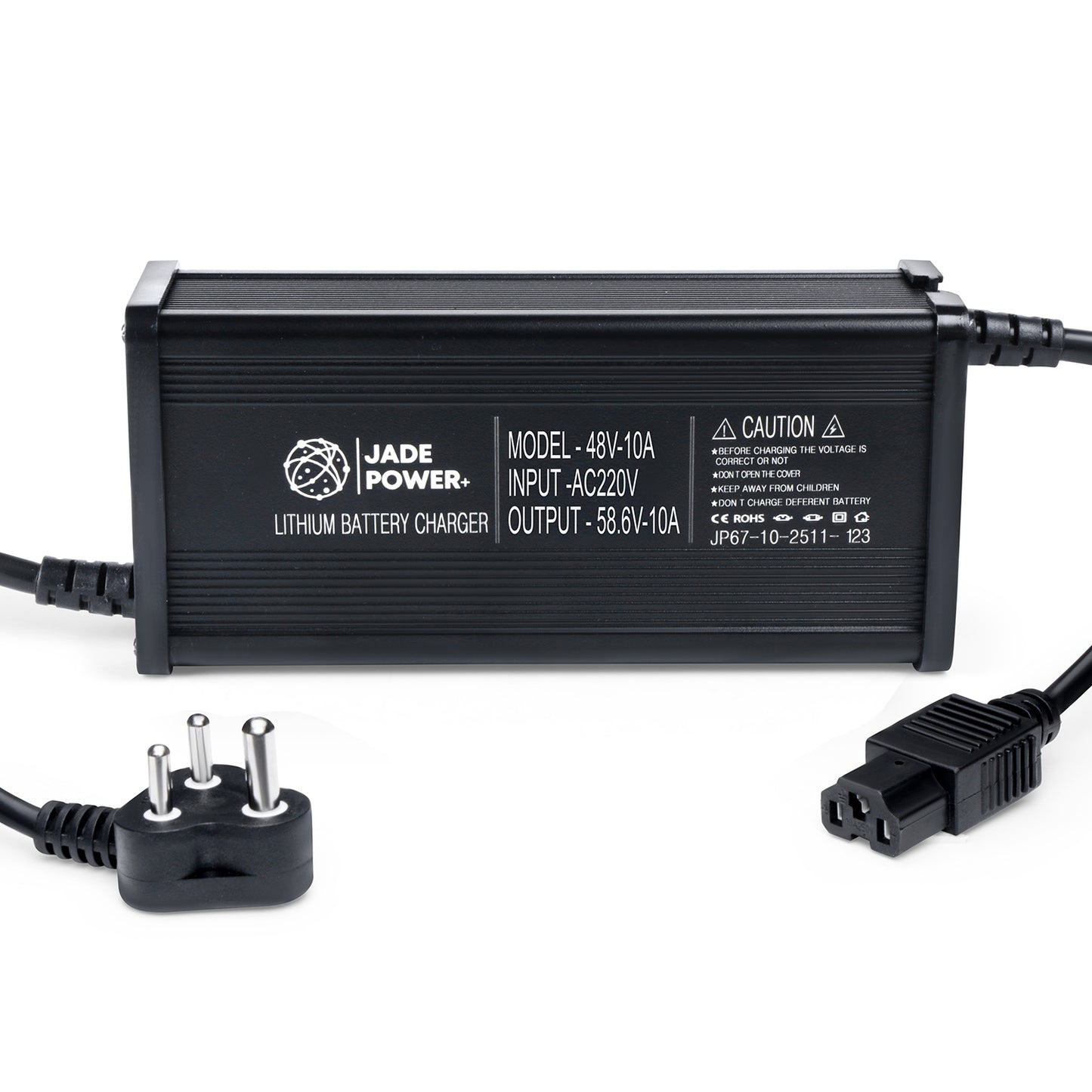 58.4V 10A Charger for Electric Scooter & Bike