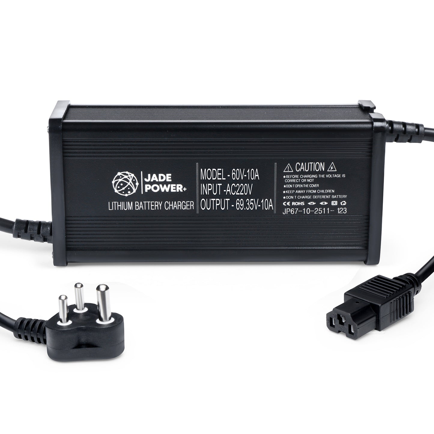 69.35V 10A Charger for Electric Scooter & Bike