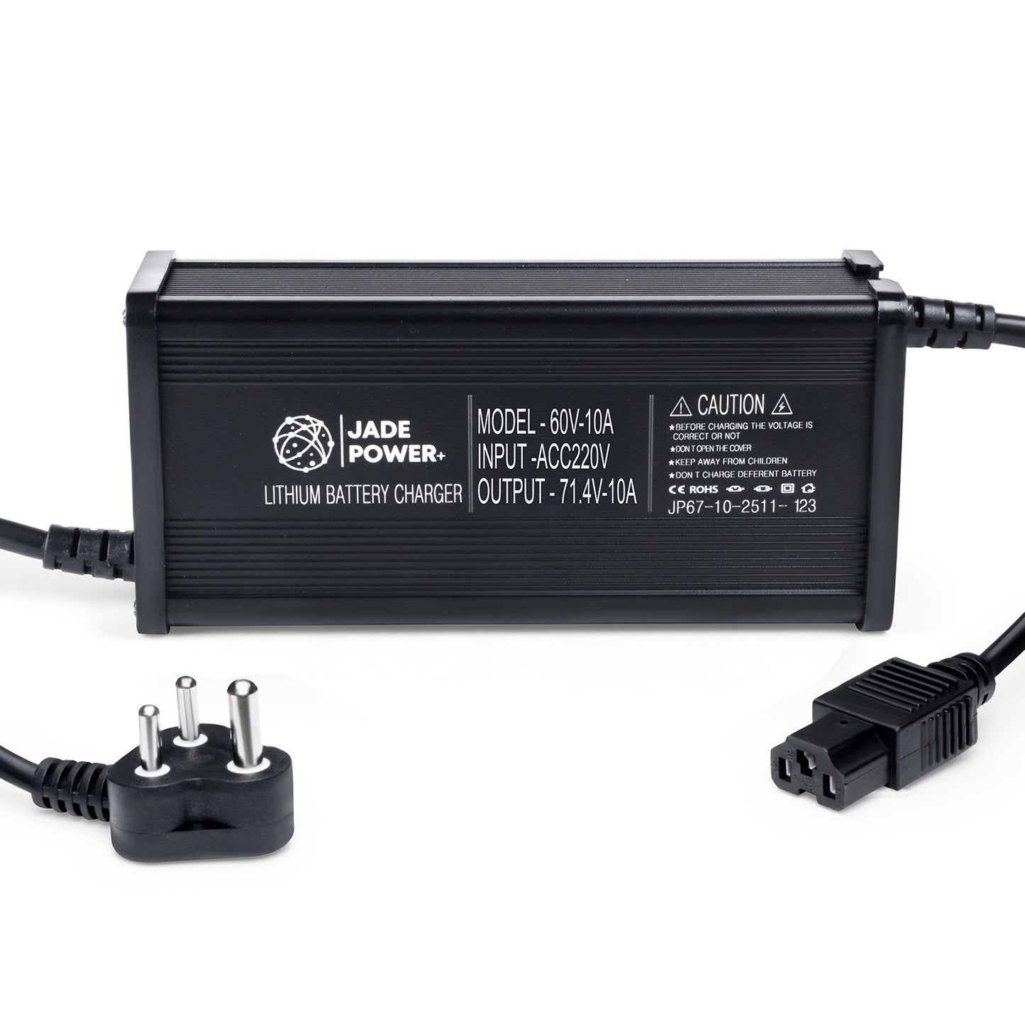 71.4V 10A Charger for Electric Scooter & Bike