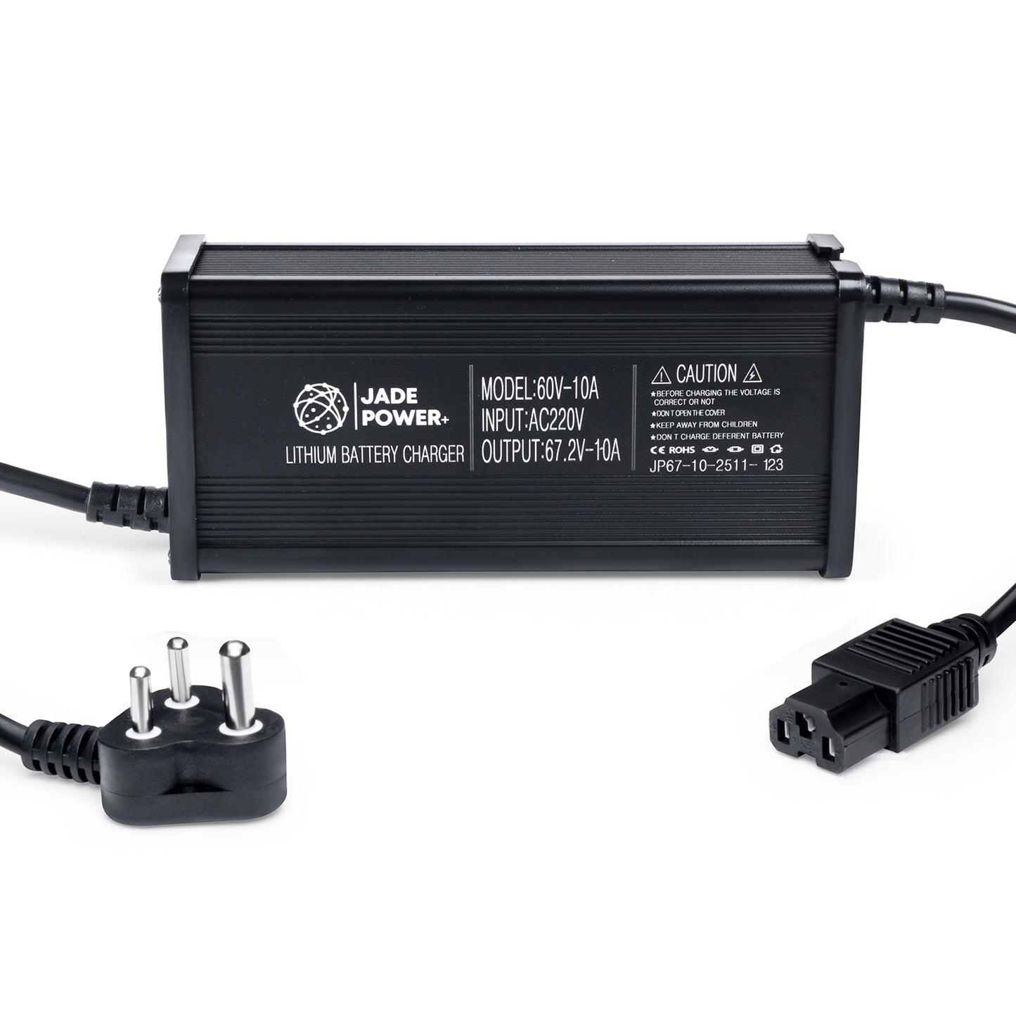 60V / 67.2V 10A Charger for Electric Scooter & Bike
